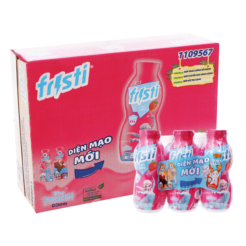 Sữa chua uống Fristi vị dâu 80ml – Thùng 48 chai