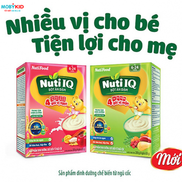 Review bột ăn dặm Nutifood có tốt không? Sử dụng cho bé từ mấy tháng?