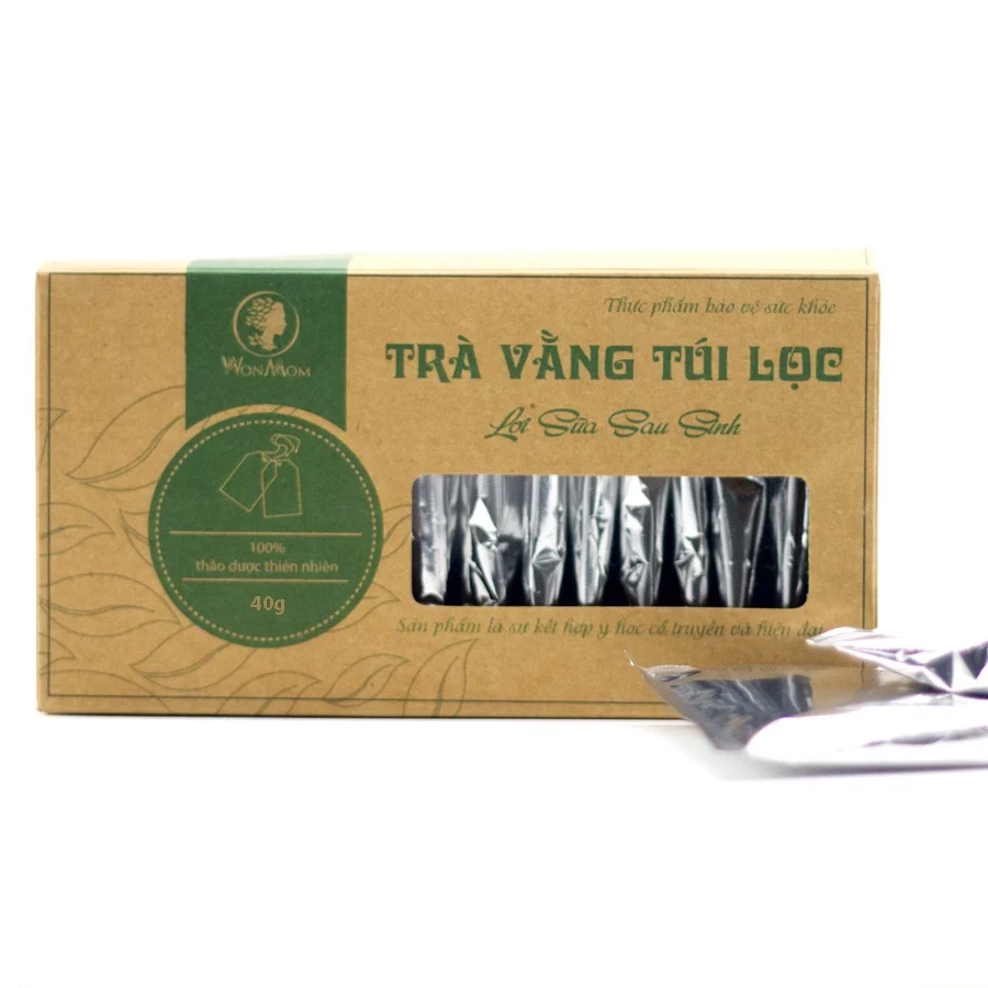 Trà vằng túi lọc lợi sữa Wonmom 40g