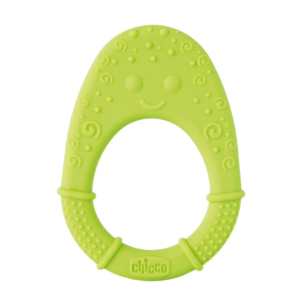 Cắn Răng Chicco Quả Bơ Silicone Siêu Mềm