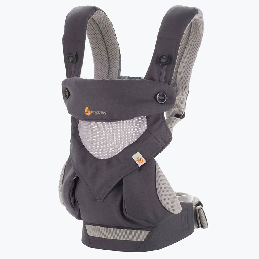 Địu cho bé Ergobaby 360 Cool Air Mesh – Carbon Grey