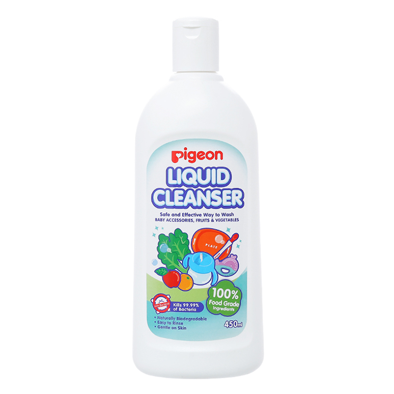 Dung Dịch Súc Rửa Bình Sữa Pigeon 450ml