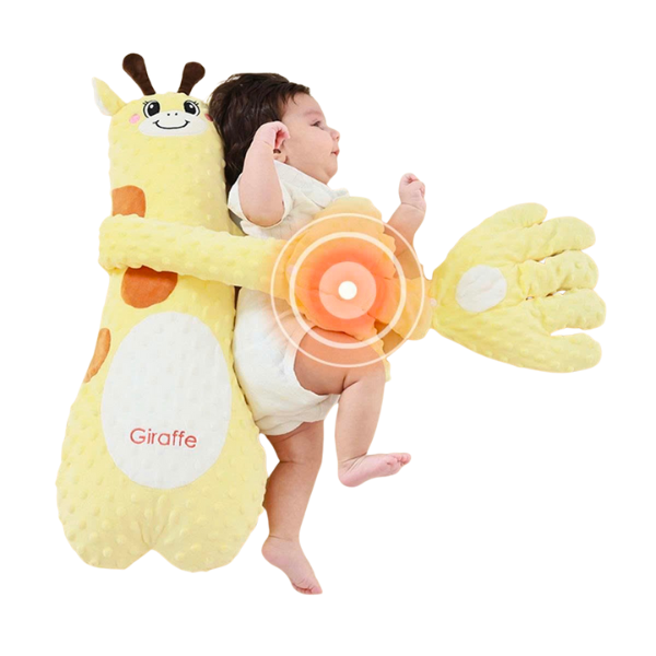 Gối Ôm Có Bàn Tay Vỗ Mông Ru Ngủ Cho Bé  Petico GB016 - Màu Vàng