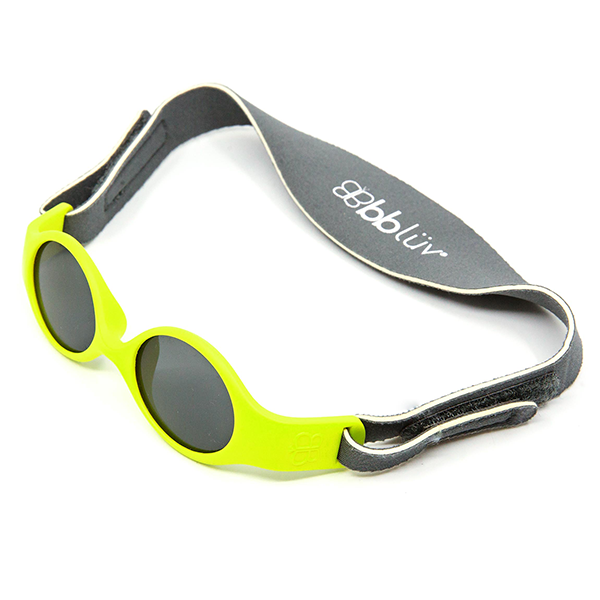 Kính râm chống tia UV cho bé bbluv Solar Mini 0-24m (Lime)