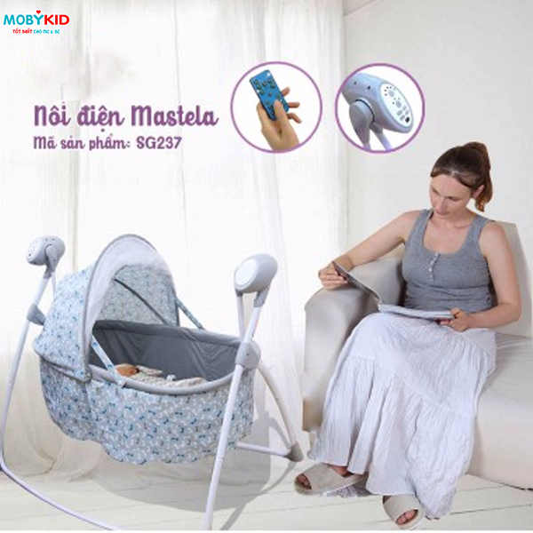 Mách mẹ sử dụng nôi tự động đúng cách an toàn cho bé ngủ ngon