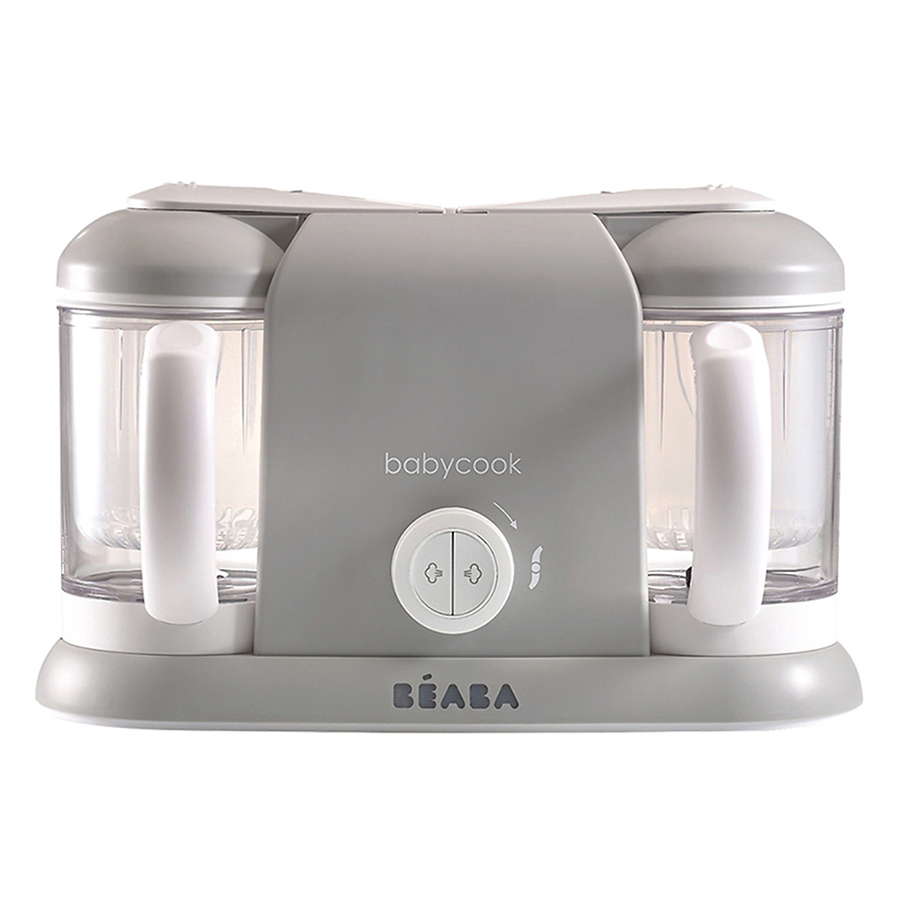 Máy Hấp Xay Đôi Béaba Babycook Plus Màu Ghi Cloud