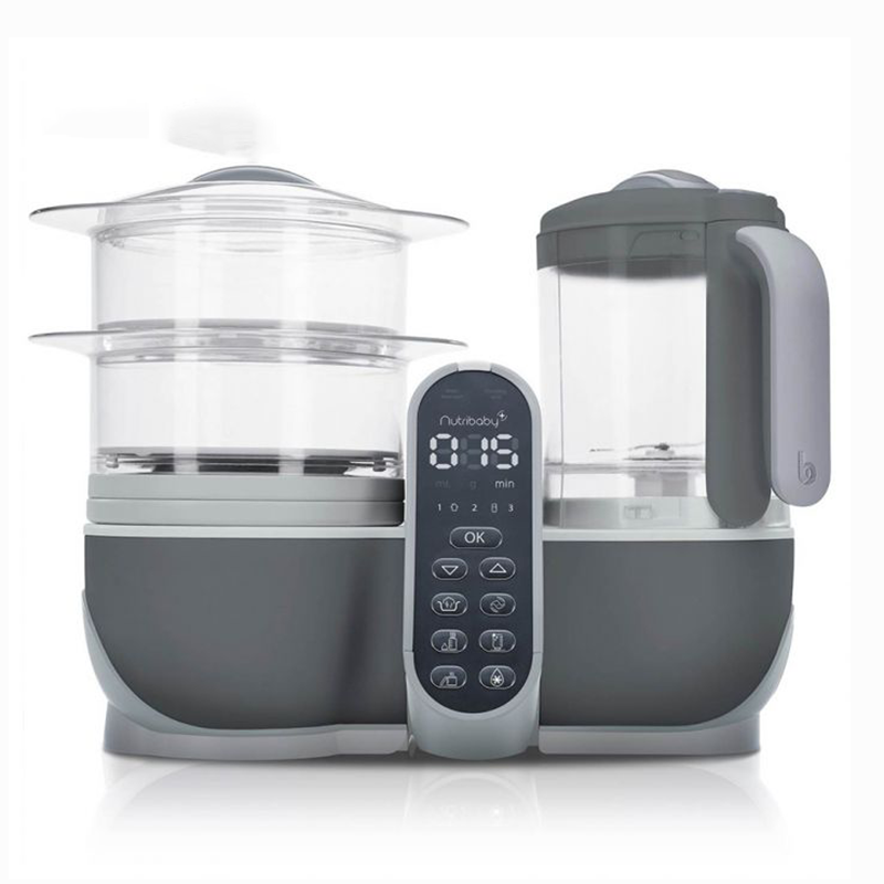 Máy Tiệt Trùng Xay Hấp Đa Năng Babymoov Nutribaby Plus 5in1 BM14878 (Ghi)