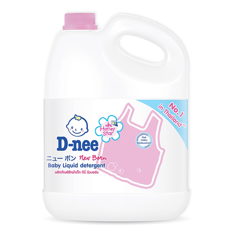 Nước giặt quần áo D-Nee hồng 3L