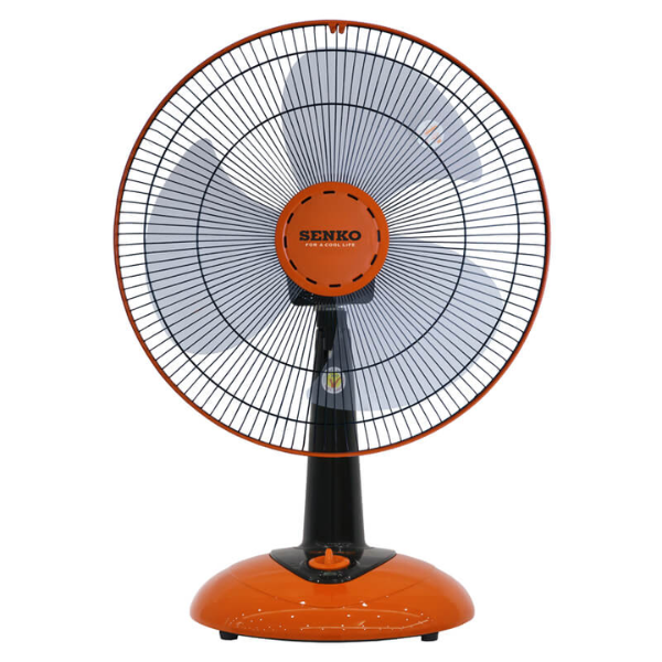 Quạt Bàn Senko B1612 Đen Cam
