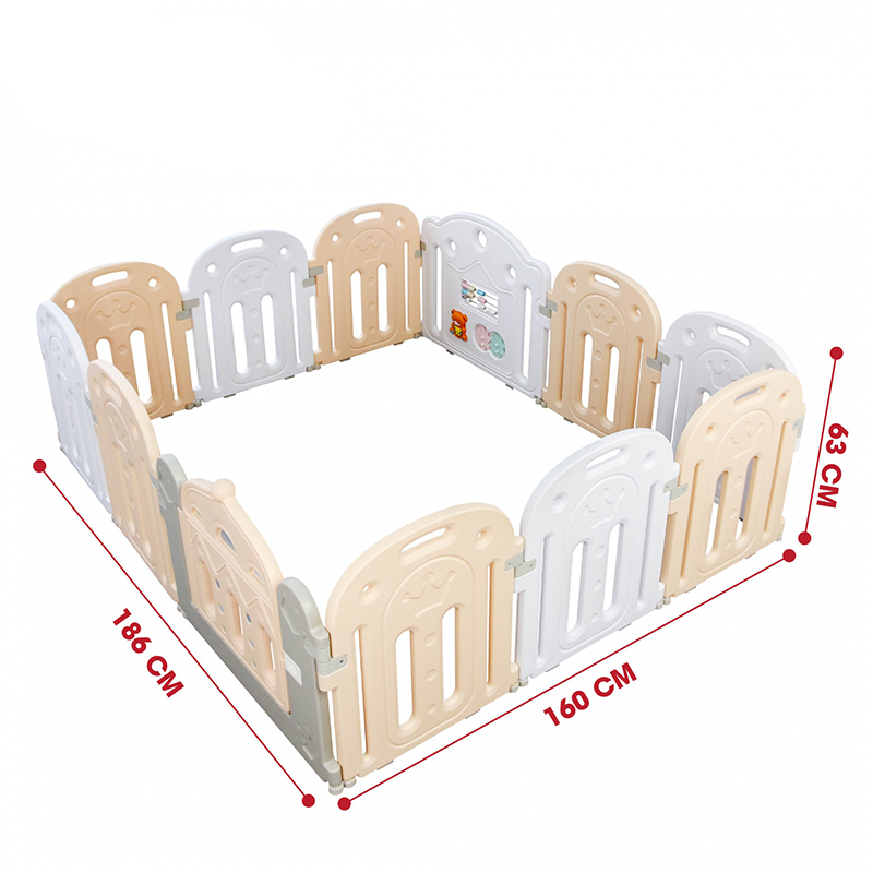 Quây Vương Miện Toyshouse Size L (186*160*63cm) - Màu Cam - WM19002