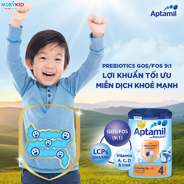 Review đánh giá đầy đủ về sữa Aptamil Anh nhập khẩu chính hãng tại Việt Nam dành cho các mẹ bỉm sữa