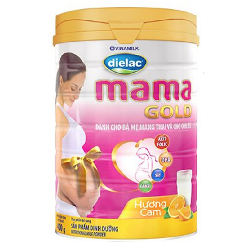 Sữa bột Vinamilk Dielac Mama Gold hương cam 400g