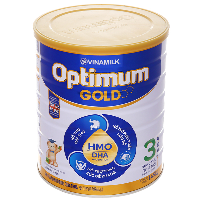 Sữa bột Vinamilk Optimum Gold 3 1450g (1-2 tuổi)