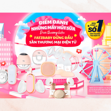 Fatzbaby Đứng Đầu Sàn TMĐT, Giúp Mẹ Bỉm Giữ “Thần Thái” Sau Sinh