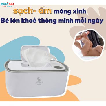 Hướng dẫn cách sử dụng máy làm ấm khăn ướt Moaz BéBé