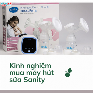 Kinh nghiệm chọn mua máy hút sữa Sanity cho mẹ bỉm? Mua máy hút sữa Sanity chính hãng ở đâu?