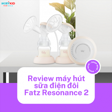 Review máy hút sữa điện đôi Fatzbaby - Resonance 2 - FB1107VN