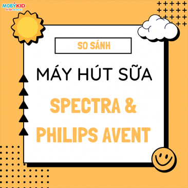 So sánh máy hút sữa Spectra và Philips Avent