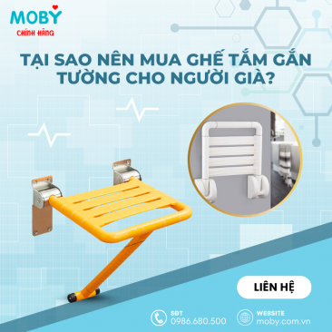 Tại Sao Nên Mua Ghế Tắm Gắn Tường Cho Người Già Sử Dụng?