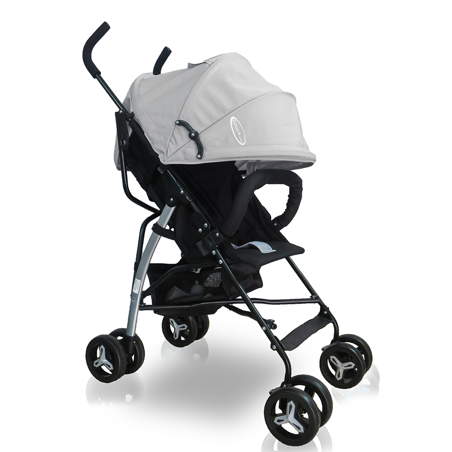 Xe đẩy du lịch Gluck Baby US300 Màu xám