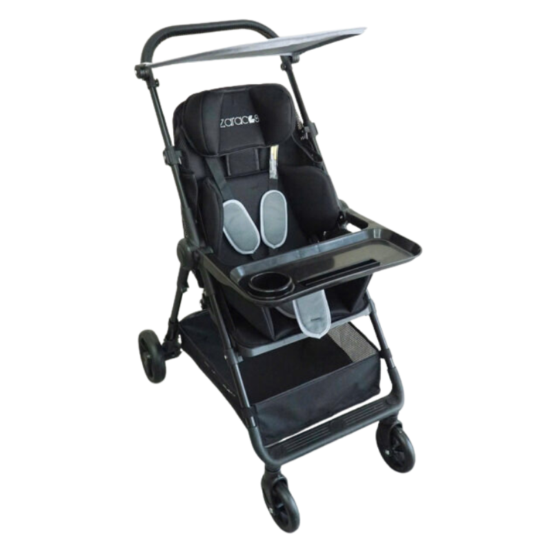 Xe Đẩy Trẻ Em Gấp Gọn Zaracos Aleron 0256 Plus Màu Xám