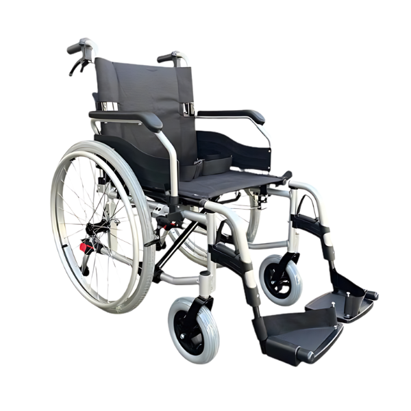 Xe Lăn Nhôm Cao Cấp Lucass X-203 - Khung Xám