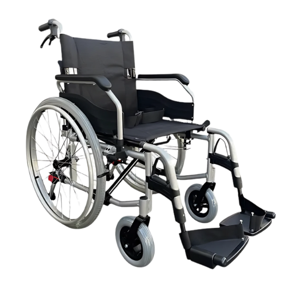 Xe Lăn Nhôm Cao Cấp Lucass X-203 - Màu Đen