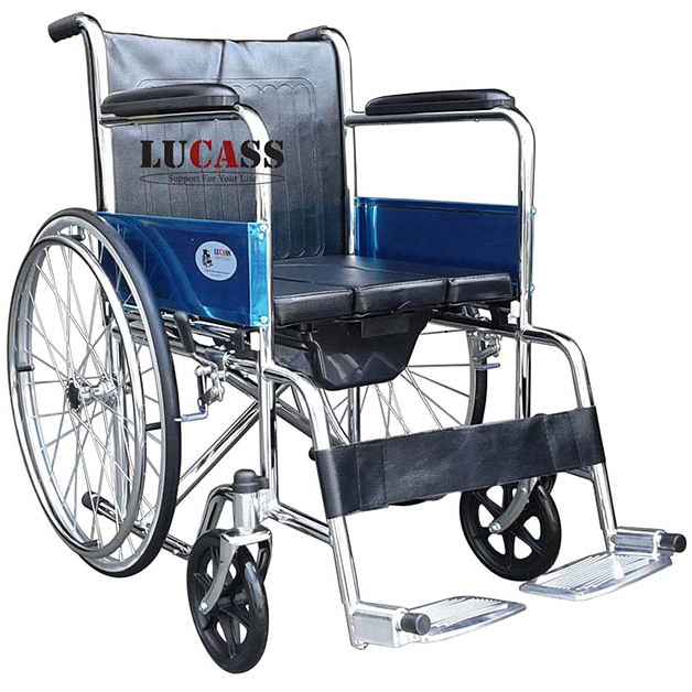 Xe Lăn Tay Có Bô Vệ Sinh Lucass X-8