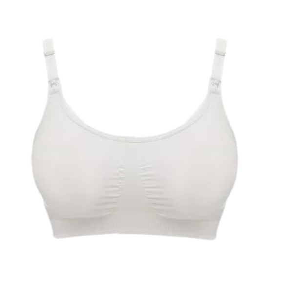 Áo Vắt Sữa Và Cho Con Bú 3 in 1 Nursing & Pumping Bra Medela Size M - Màu Trắng