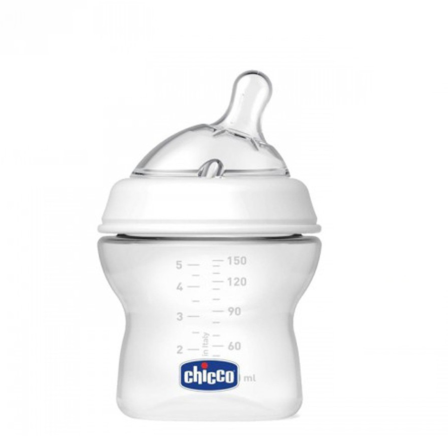 Bình Sữa Núm Nghiêng Pisa Natural Feeling 0M+ Chicco 150ML