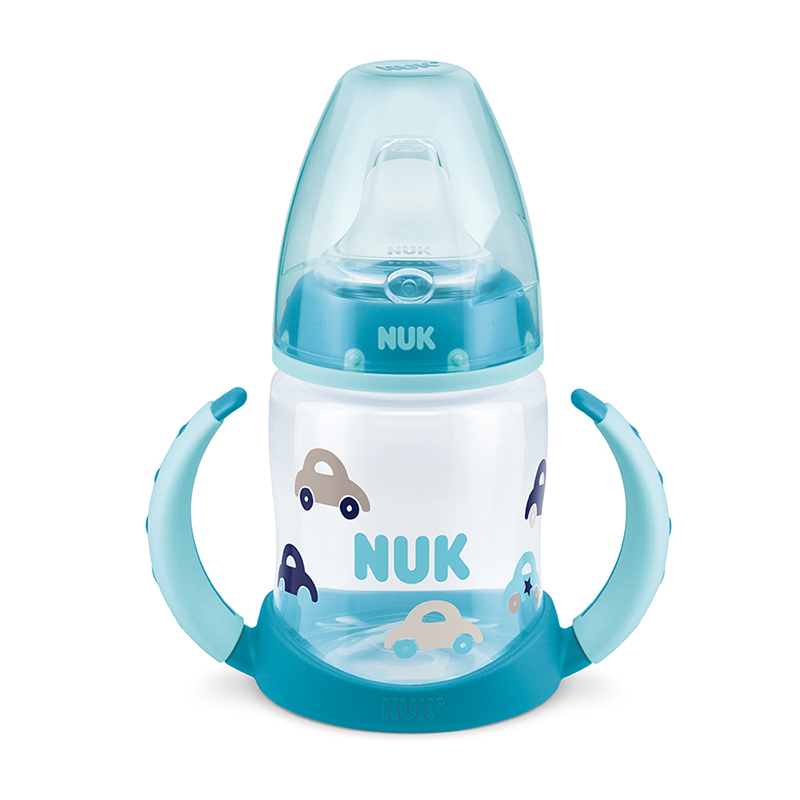 Bình tập uống NUK PP 150ml màu xanh dương