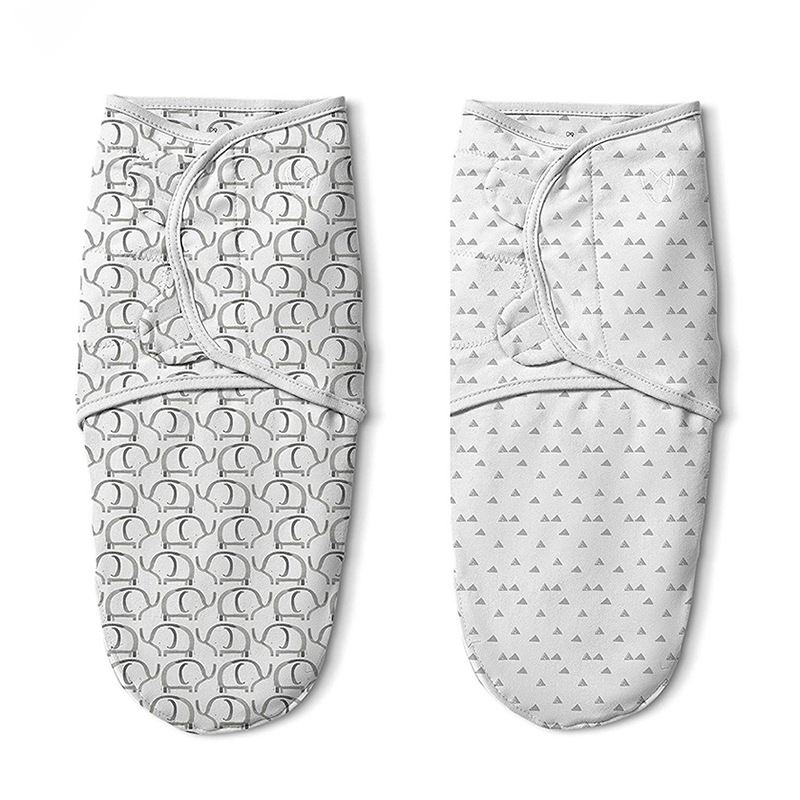 Bộ 2 chăn quấn Luxe Summer Infant (Ellie Uni - S/M)