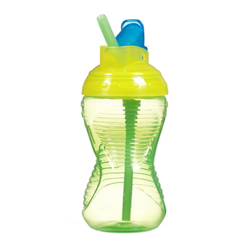 Cốc ống hút MG có nắp Munchkin 296ml màu xanh lá
