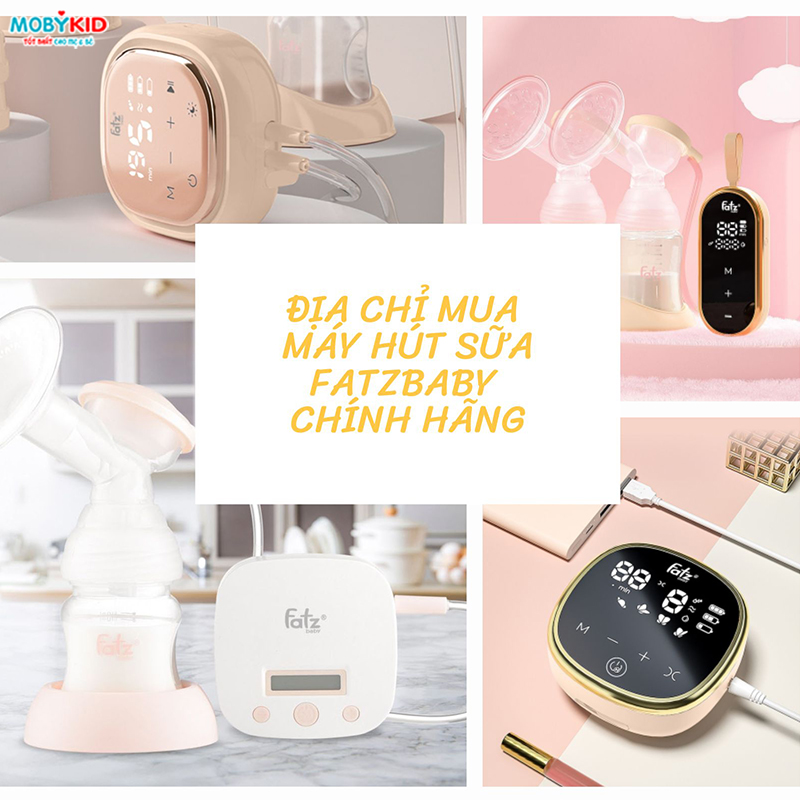 Địa chỉ mua máy hút sữa Fatzbaby chính hãng mẹ cần bỏ túi ngay