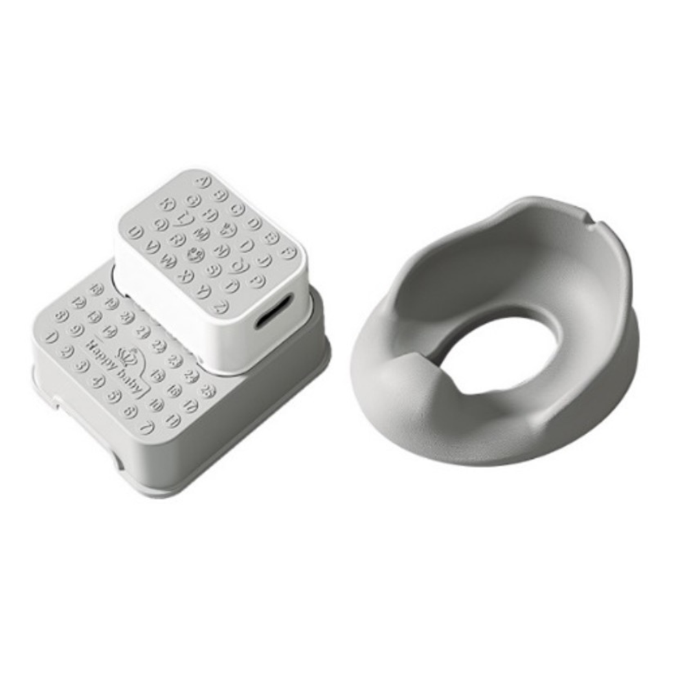 Ghế Ngồi Bồn Cầu Cho Bé Aibedo Potty (Grey)