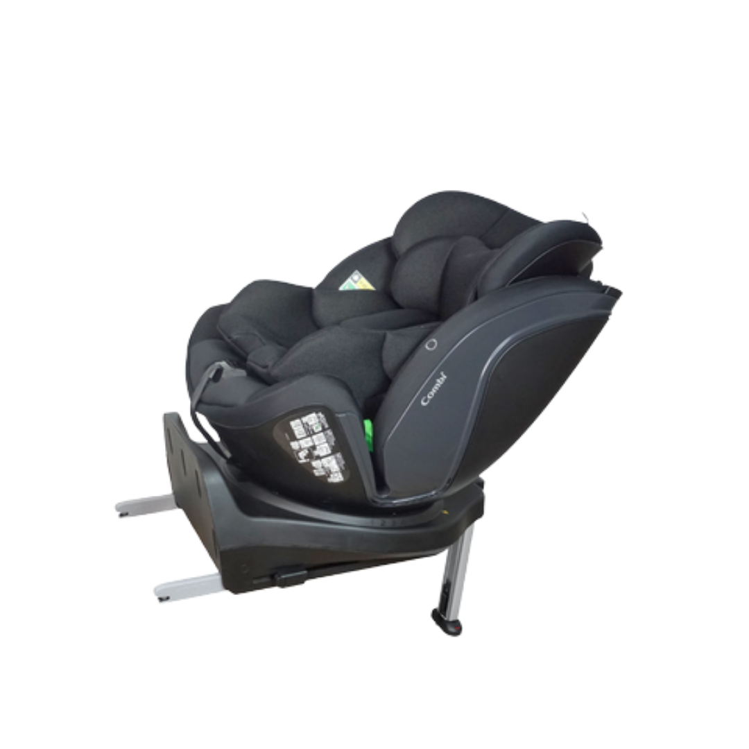 Ghế Ô Tô Combi CrossAge SL Plus Xoay 360˚ ISOFIX - Màu Đen