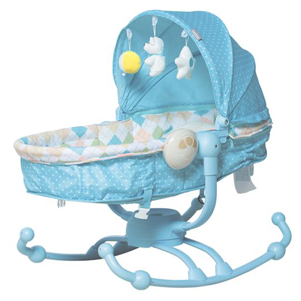 Ghế rung cho bé Zaracos Comfort 1106 – Blue