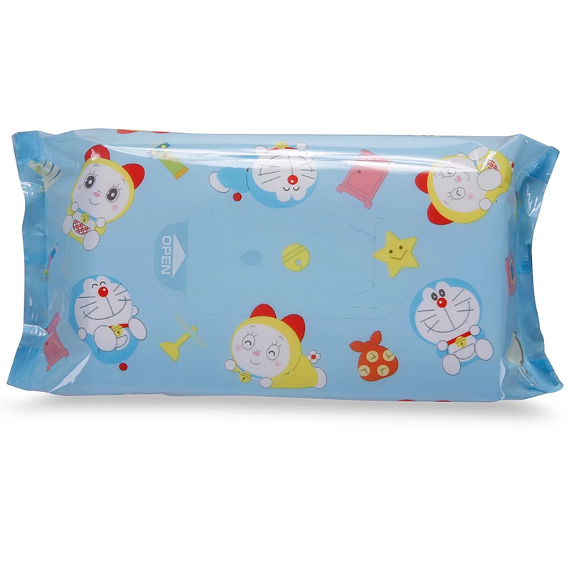Giấy ướt LEC nước tinh khiết 99,9% Doraemon SS278 80 Tờ