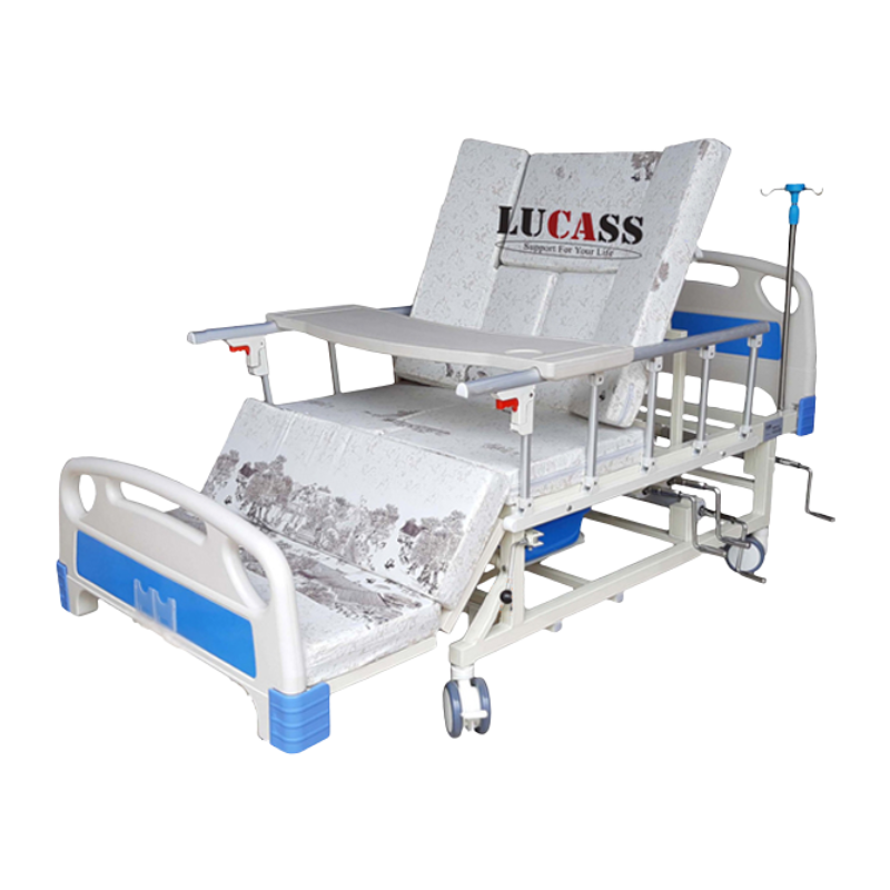 Giường Bệnh Nhân Tay Quay 14 Chức Năng Lucass GB-C41 (GB-T41)