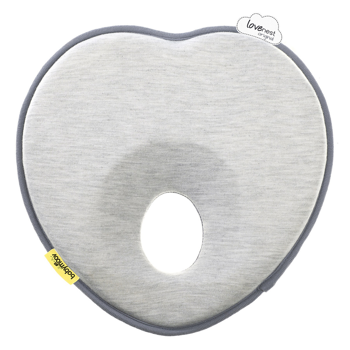 Gối chống bẹt đầu Lovenest Babymoov (màu ghi) BM14299