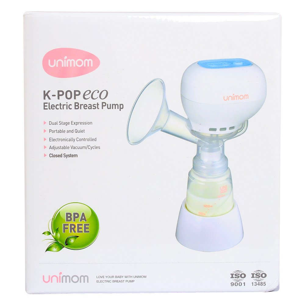 Máy hút sữa điện đơn  Unimom Kpop  Eco (Không pin sạc)