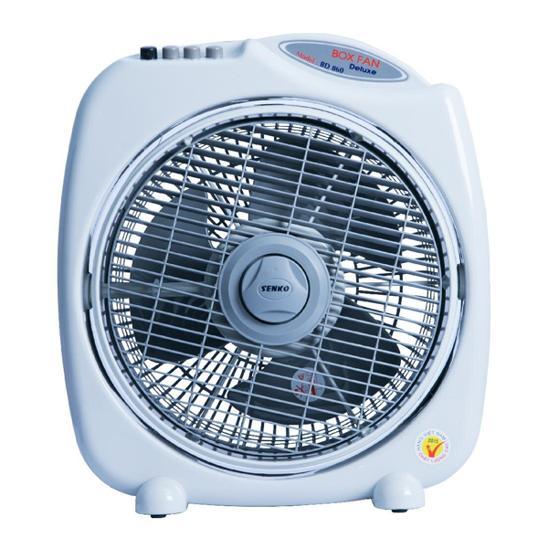 Quạt Hộp Senko BD1012 Kem Xám