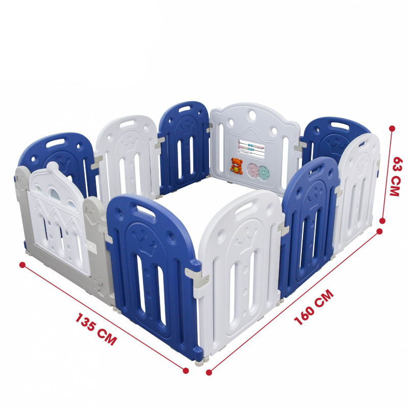 Quây Vương Miện Toyshouse Size M (135*160*63cm) - Màu Xanh - WM19002