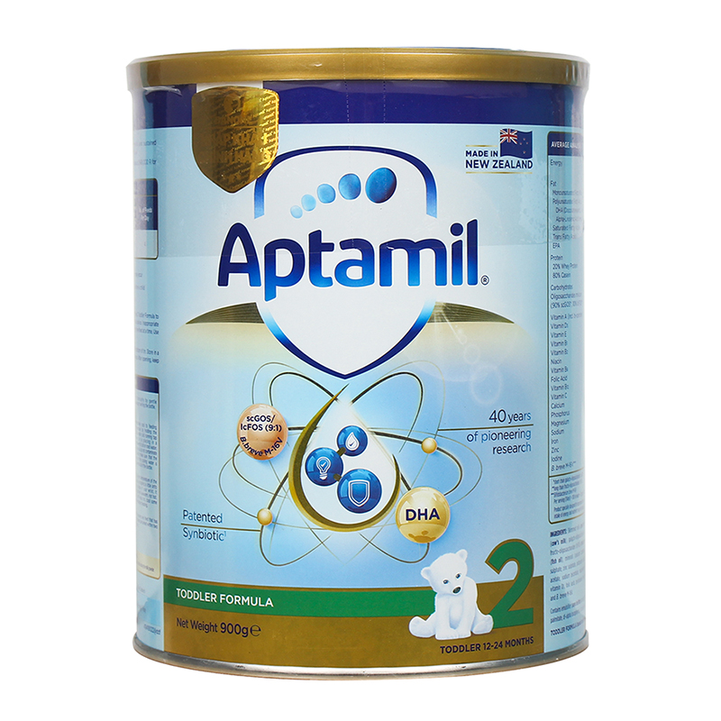 Sữa Aptamil New Zealand số 2 900g (Từ 1-2 tuổi)