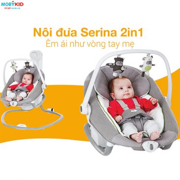 Các bà mẹ UK nói gì về chiếc nôi em bé Joie Serina 2in1