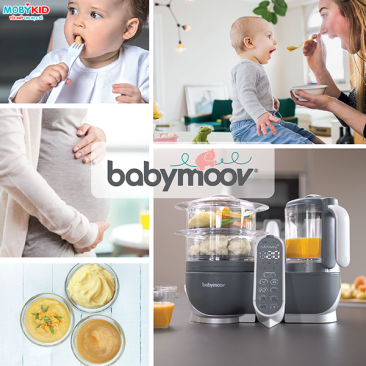 [Review] Máy xay hấp đa năng Babymoov Nutribaby Plus 5 in 1 dành cho các mẹ bỉm sữa