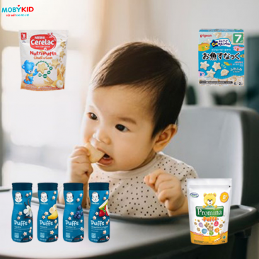 Top 4 thương hiệu bánh ăn dặm uy tín được nhiều mẹ tin dùng hiện nay