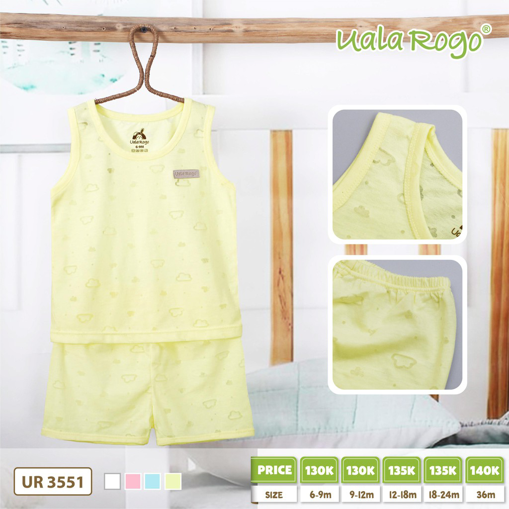 UR3551.2 - Set sát nách cho bé - Màu vàng