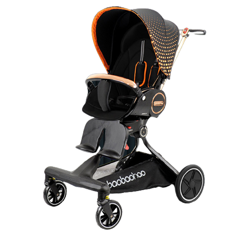 Xe đẩy Baobaohao V9 2022 - Màu cam