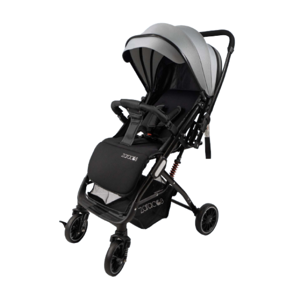 Xe Đẩy Trẻ Em Gấp Gọn Zaracos Evian 2996 Màu Xám